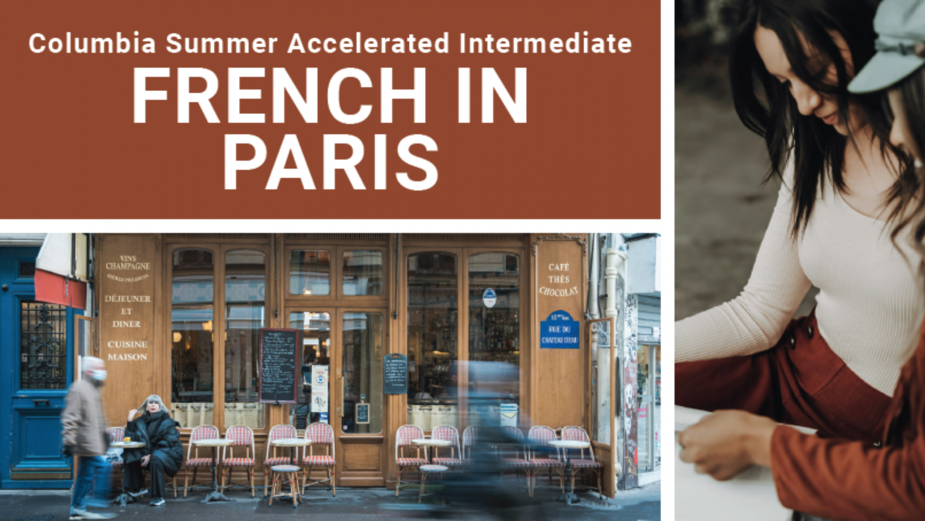 Graphic for Accelerated Intermediate French flyer