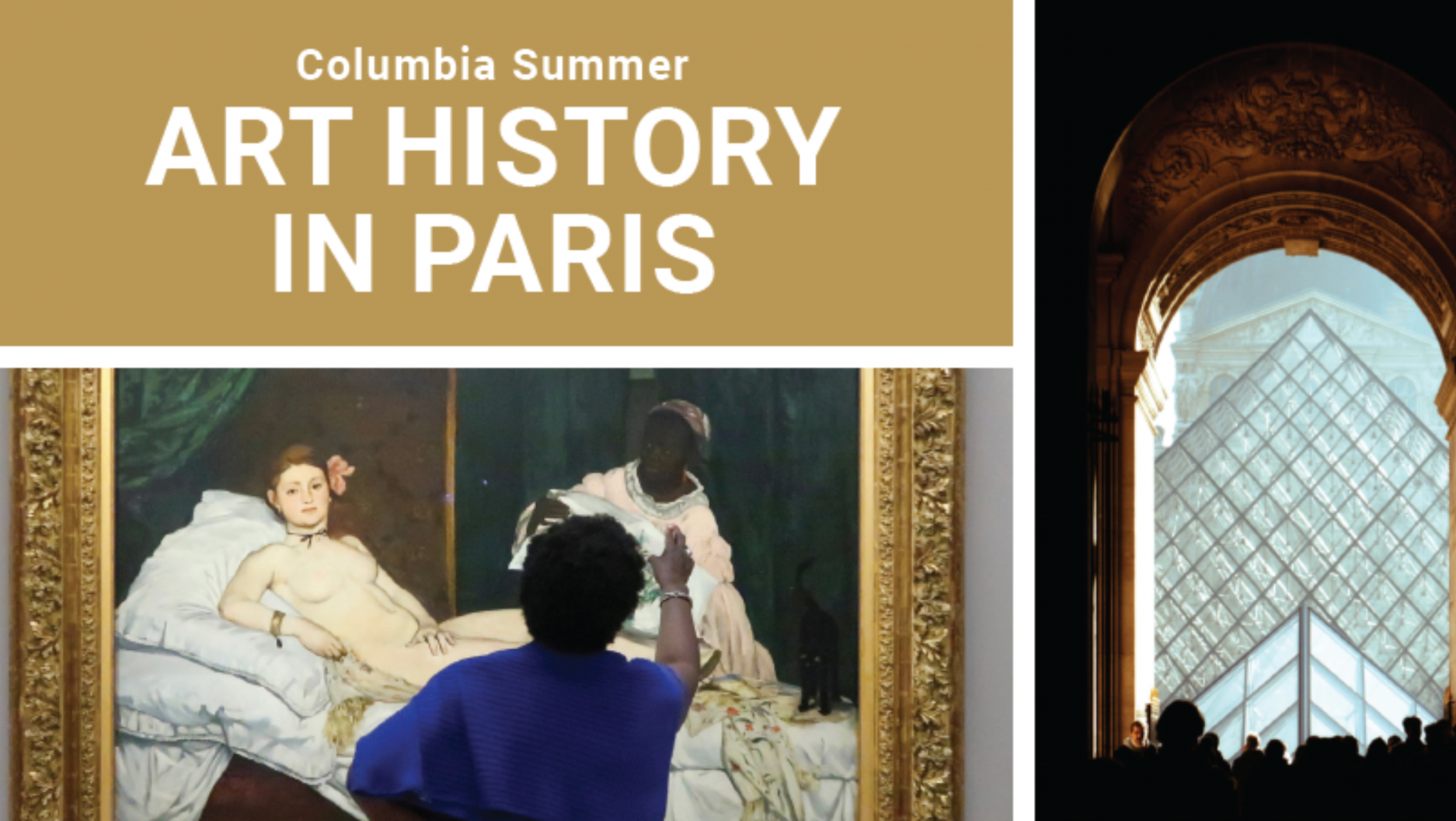 Graphic for Art History flyer