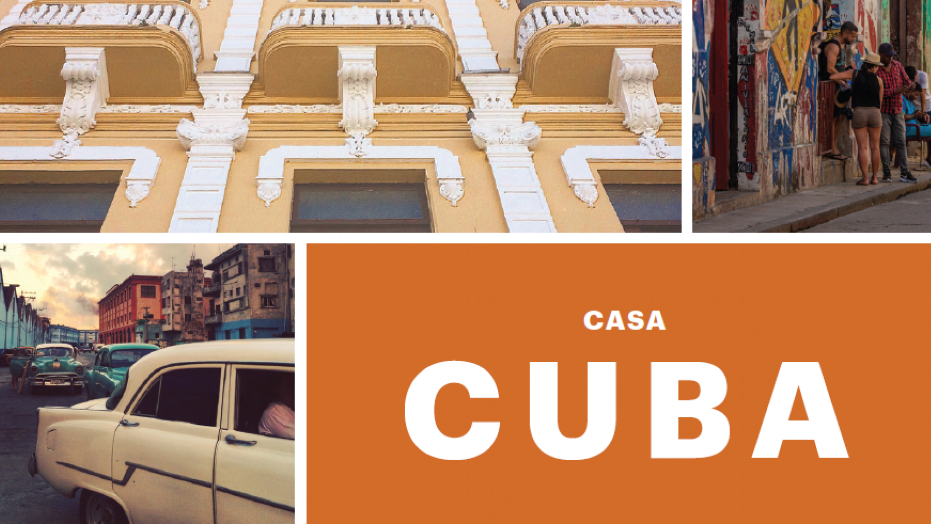 Images of Cuba like the classic cars and city streets