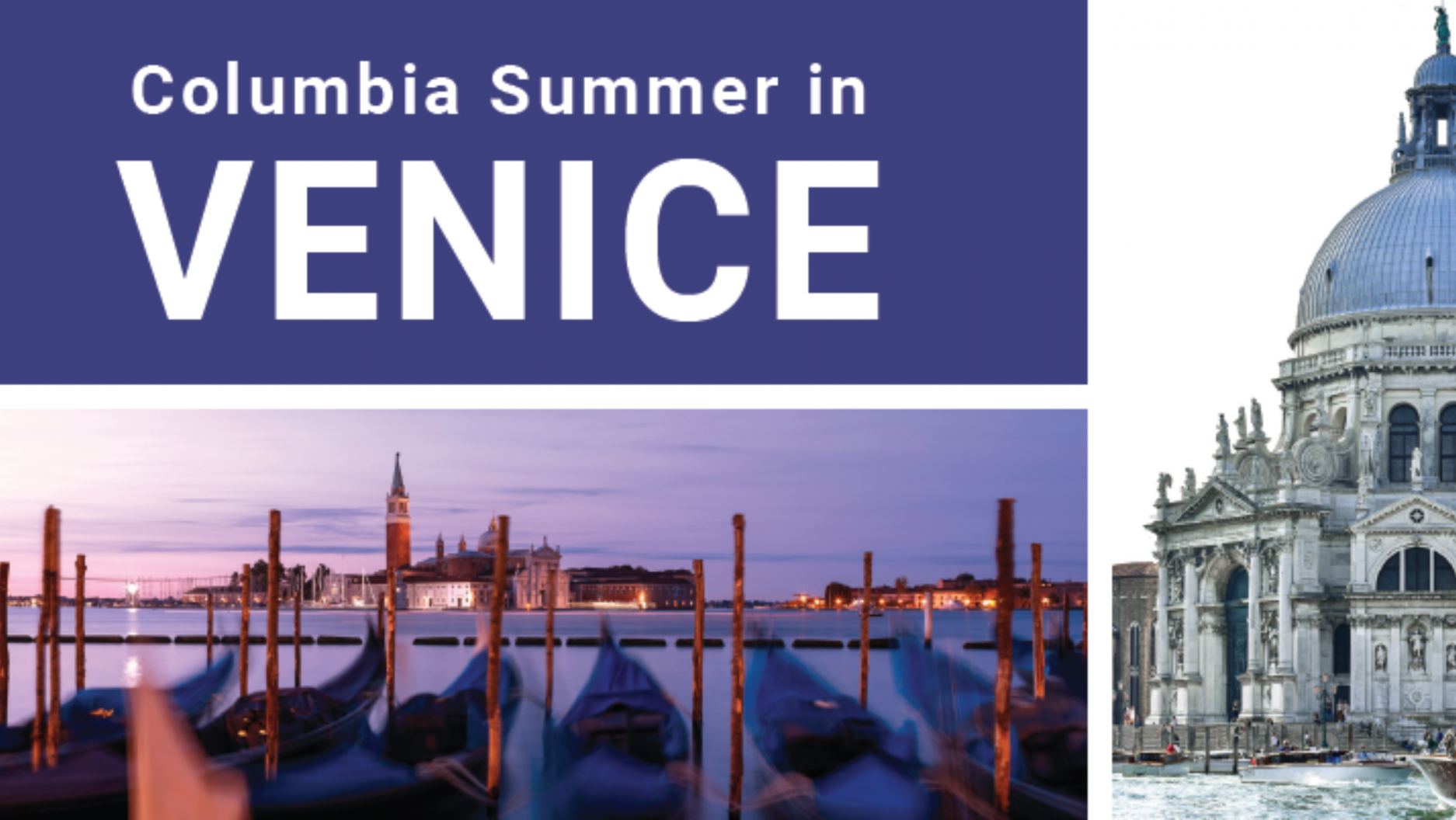 Graphic for Summer in Venice flyer