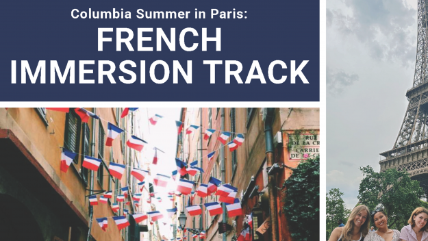 French Immersion banner for flyer