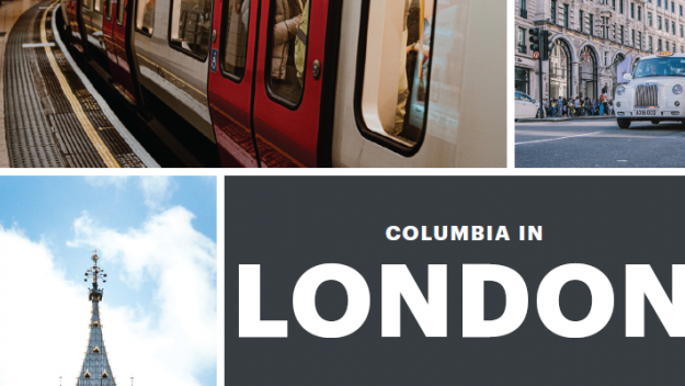 Images from around London like cars driving on a street and the metro