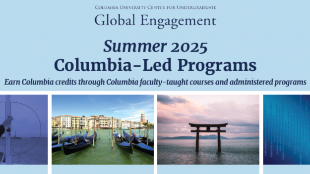 Graphic with Columbia-Led Summer 2025 opportunities