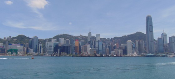 Victoria Harbor in Hong Kong