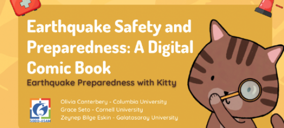 Kitty Earthquake Safety Comic