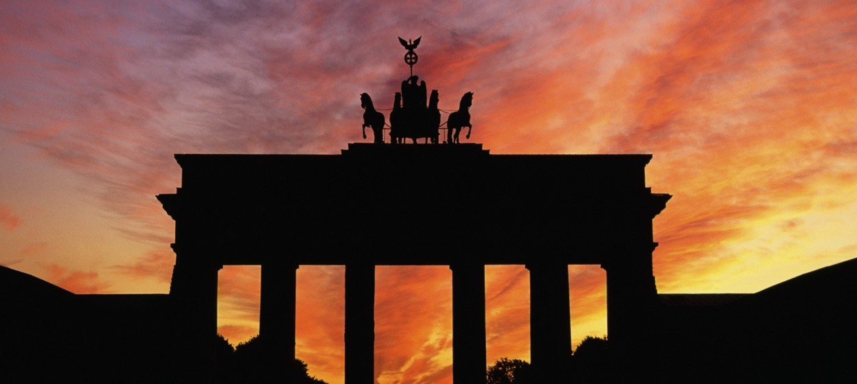 Brandenberg Gate Berlin Sunset