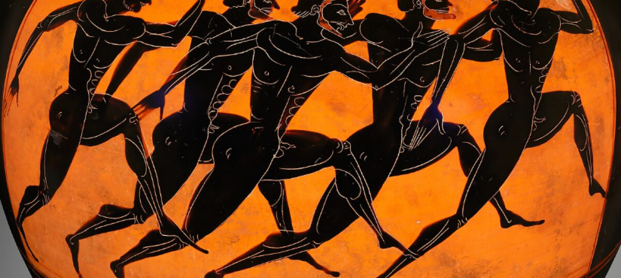 Terracotta Panathenaic Prize Amphora