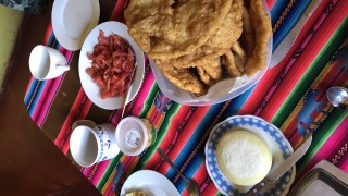 Local cuisine in Chile