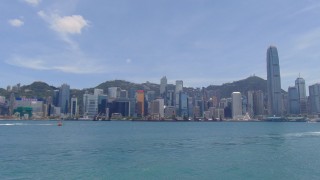 Victoria Harbor in Hong Kong