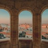 Parliament Building from Fisherman's Bastion in Budapest