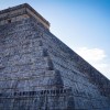 A photo of Chichen Itza, one of the most important city-states in pre-Hispanic America and one of the most visited archaeological sites in Mexico